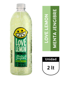 Love Lemon Menta Jengibre 2 Lt