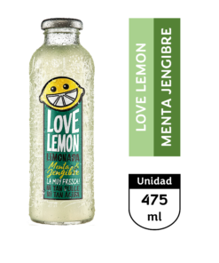 Love Lemon Menta Jengibre 475 ml