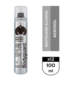 Bodyguard Alcohol Aerosol 12 x 100 ml