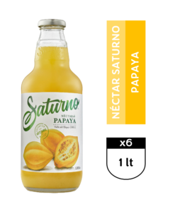 Saturno Papaya 6 x 1 Lt