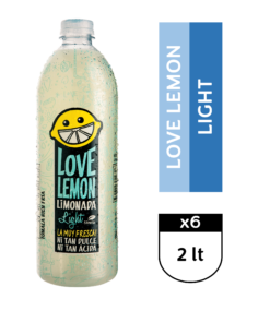Love Lemon Light 6 x 2 Lt