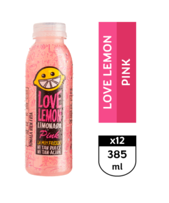 Love Lemon Pink 12 x 385 ml