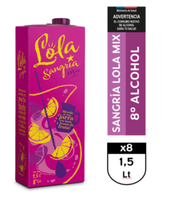 Sangria Lola Mix 8 x 1,5 Lt