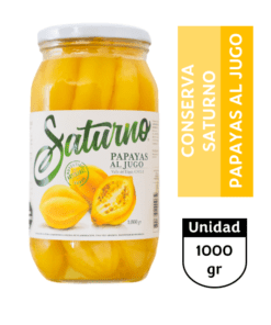 Papayas al Jugo Saturno 1.000g