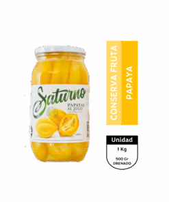Papayas al Jugo Saturno 1.000g
